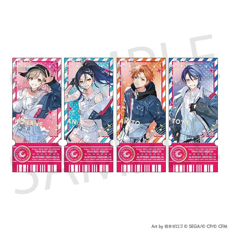 [PREORDER] Vivid BAD SQUAD Project Sekai Unit Fan Meeting Ticket Style Cards