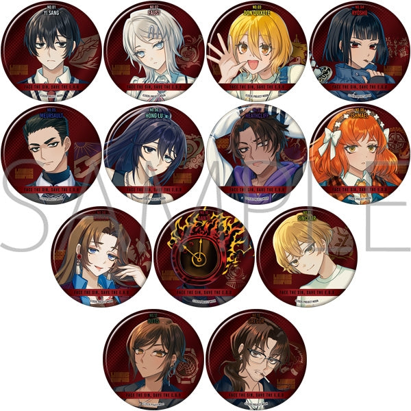 [PREORDER] Limbus Company Can Badges