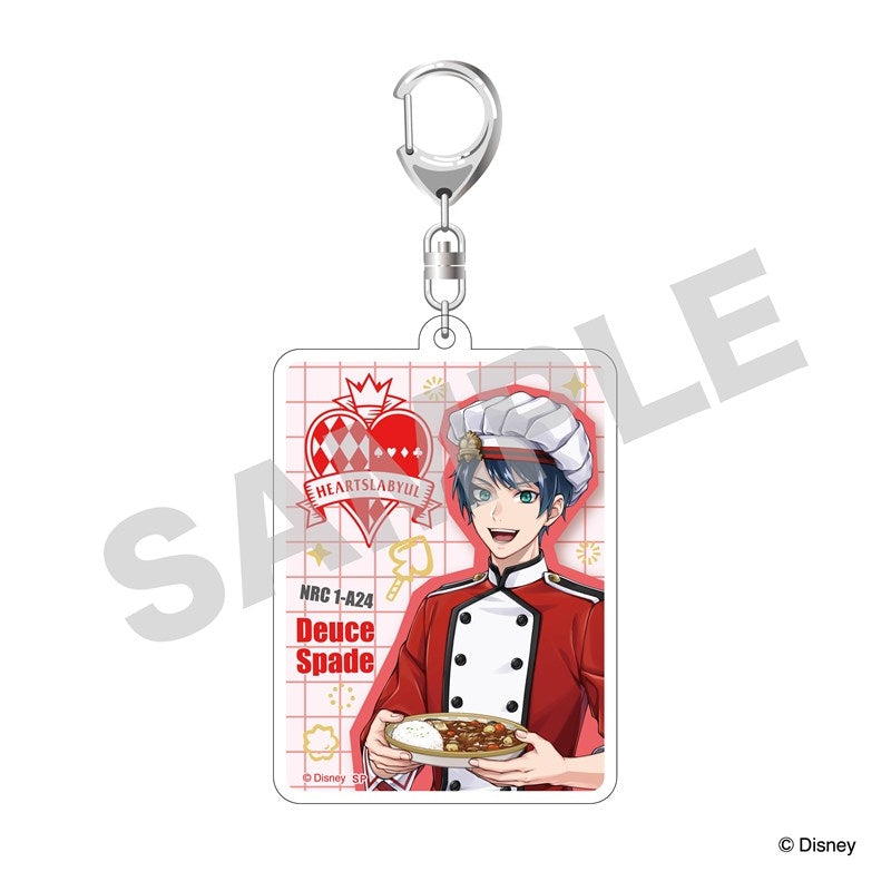 [PREORDER] Twisted Wonderland Master Chef Rectangle Acrylic Keychains