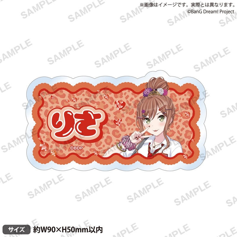 [PREORDER] BanG Dream Heisei Gals Acrylic Name Badges