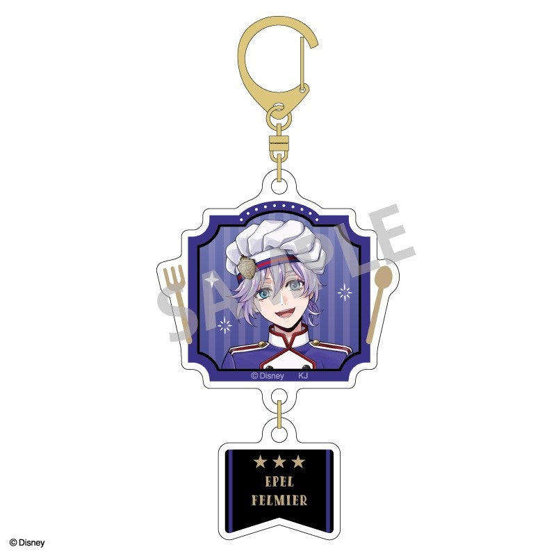 [PREORDER] Twisted Wonderland Master Chef Double Part Acrylic Keychains