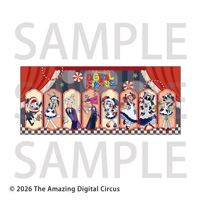 [PREORDER] The Amazing Digital Circus Animate Cafe Maid & Butler ver. Face Towel