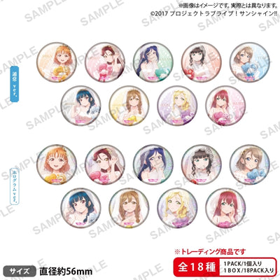 [PREORDER] Aqours Love Live Sunshine Wedding ver. Can Badges