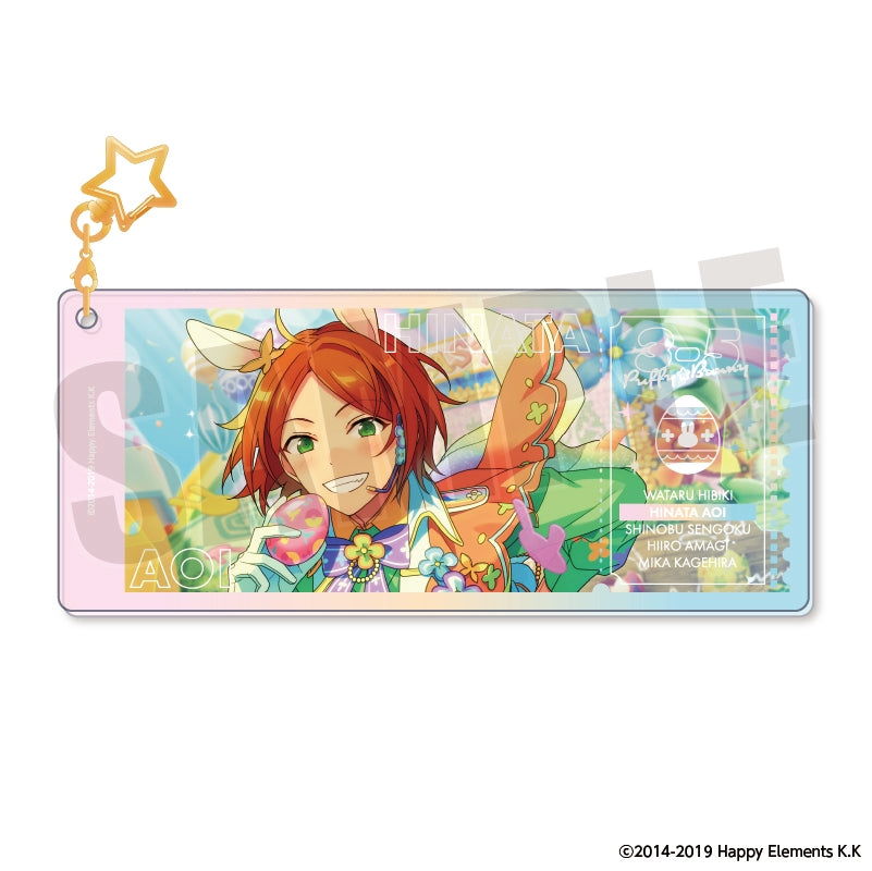 [PREORDER] Ensemble Stars Memorial Aurora Ticket Keychains