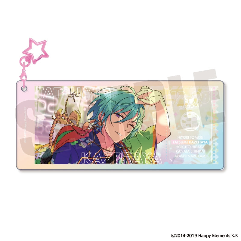 [PREORDER] Ensemble Stars Memorial Aurora Ticket Keychains