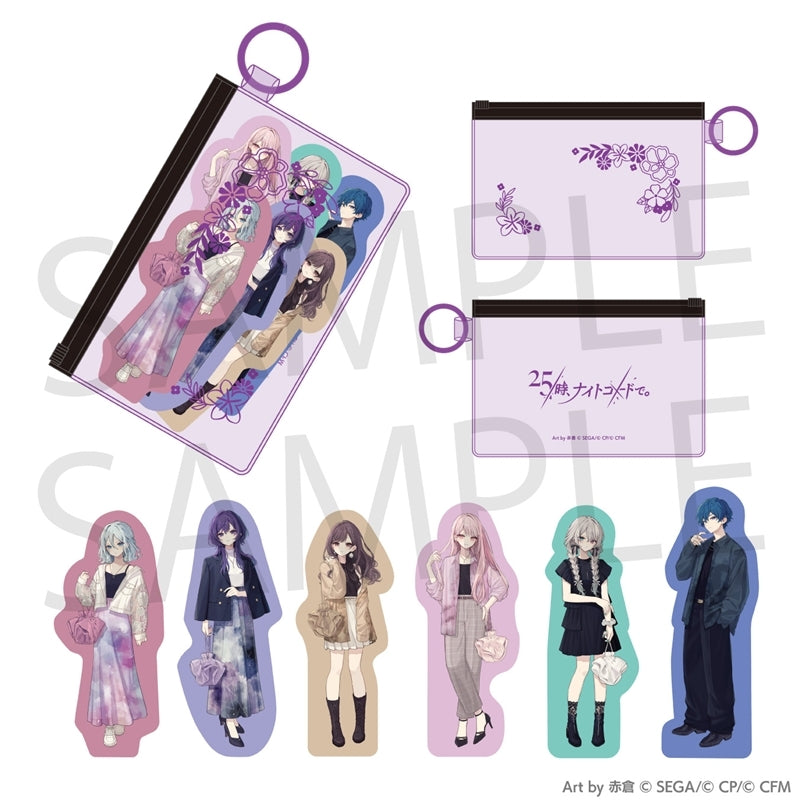 [PREORDER] Project Sekai x ZOZOTOWN Illustration Sticker Set with Pouch