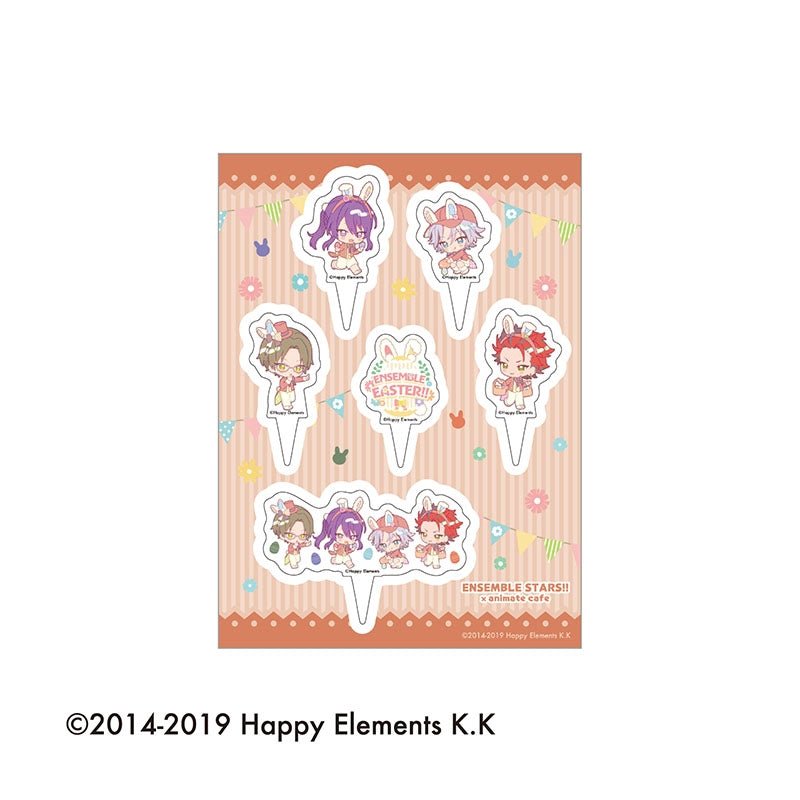 [PREORDER] Ensemble Stars Easter Animate Cafe Food Pick Sheets