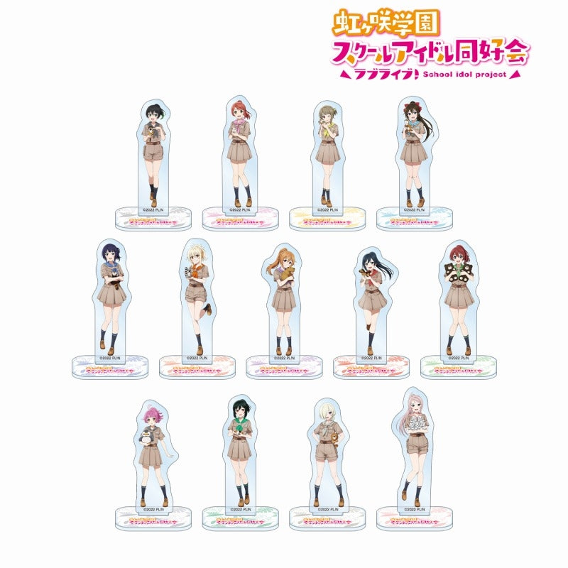 [PREORDER] Love Live Nijigasaki x Tobu Zoo Trading Mini Acrylic Stand [Blind Bag]