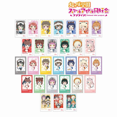 [PREORDER] Love Live Nijigasaki x Tobu Zoo Trading Chibi Polaroid-style Cards [Blind Bag]