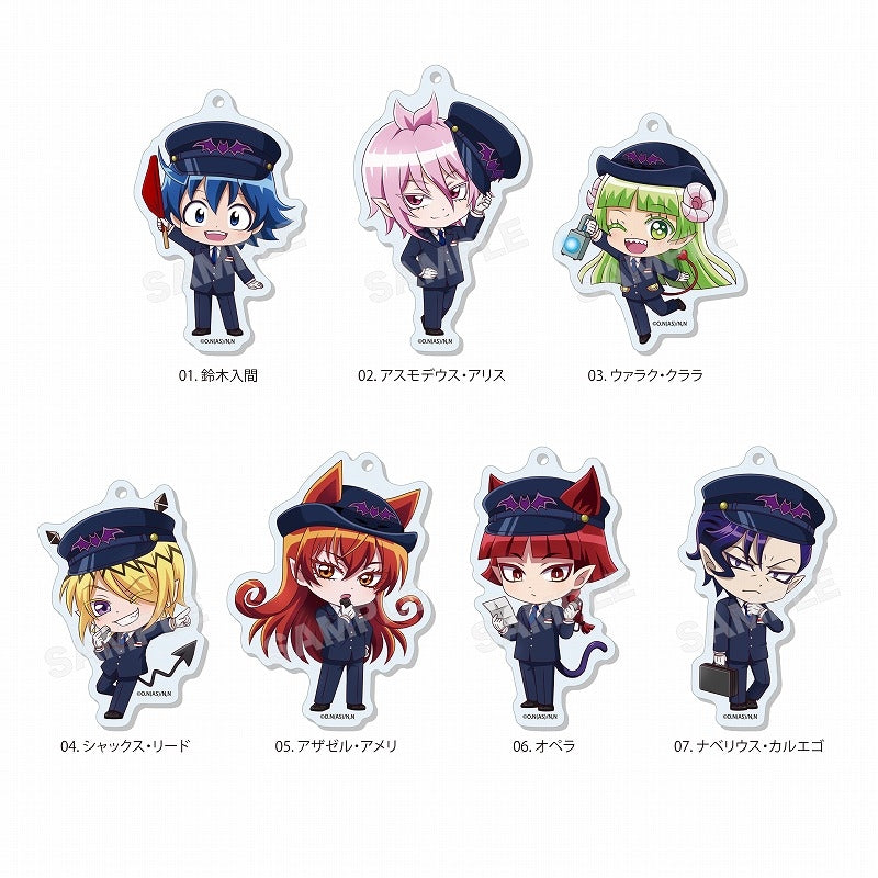 [PREORDER] Welcome to Demon School / Mairimashita Iruma-kun Train Line Acrylic Keychains / BOX