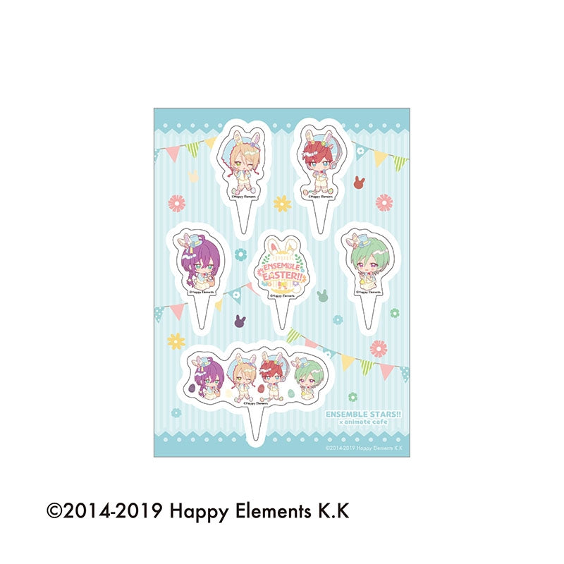 [PREORDER] Ensemble Stars Easter Animate Cafe Food Pick Sheets