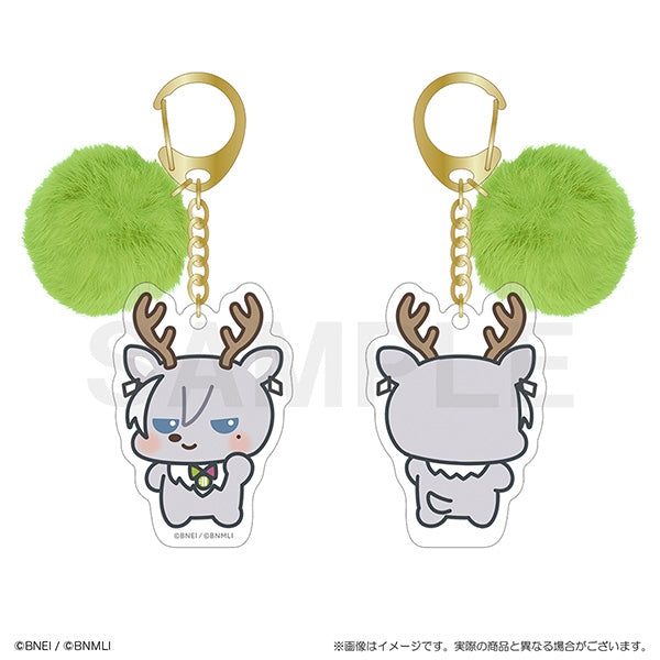 [PREORDER] Idolish7 Animalish Acrylic Keychains with Pompom
