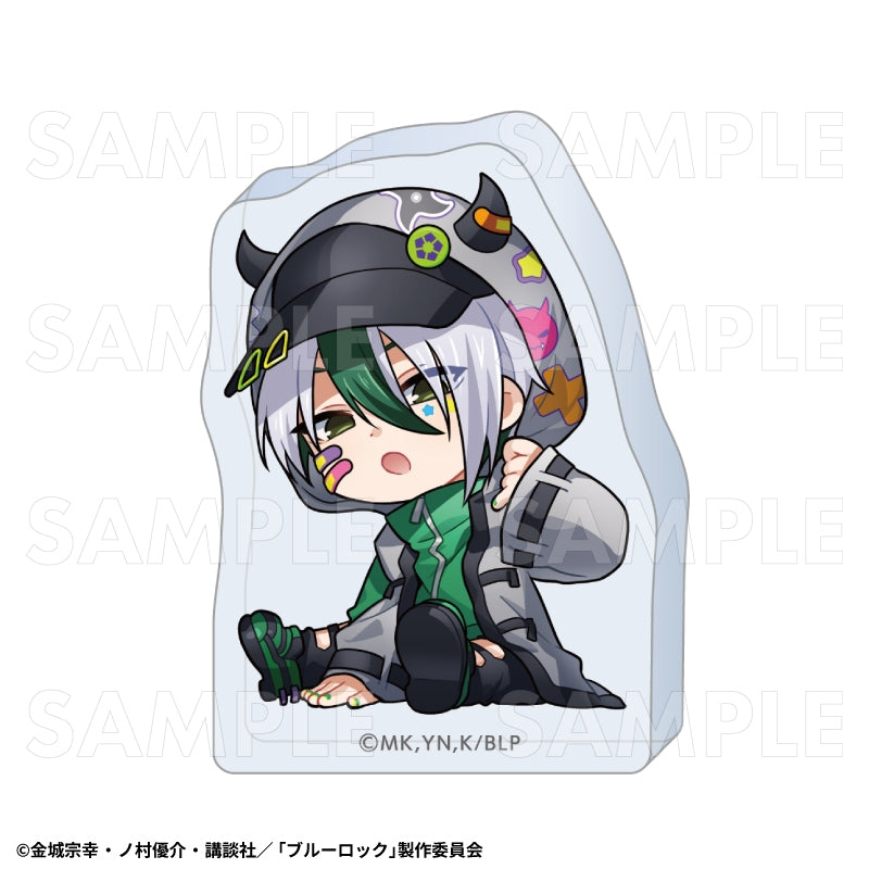 [PREORDER] Blue Lock Debi Deco Hoodie Acrylic Blocks