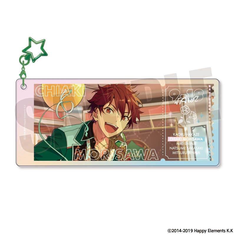 [PREORDER] Ensemble Stars Memorial Aurora Ticket Keychains