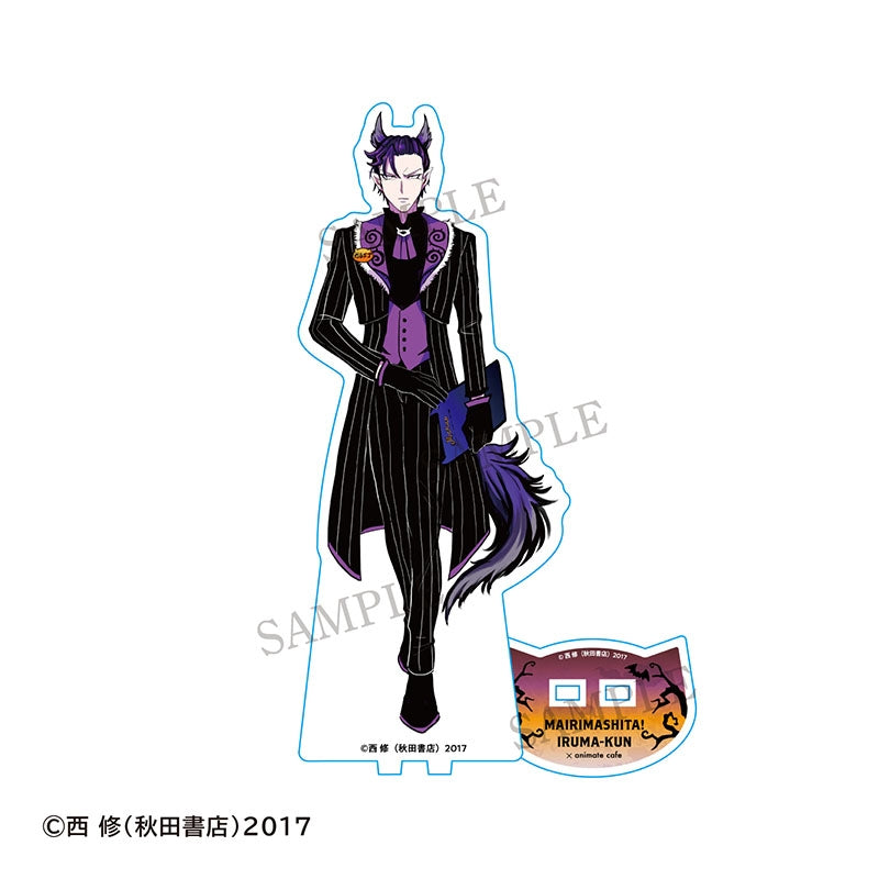 [PREORDER] Naberius Kalego Mairimashita / Welcome to Demon School Iruma-kun Animate Cafe Acrylic Stands