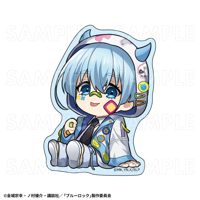 [PREORDER] Blue Lock Debi Deco Hoodie Die-Cut Stickers