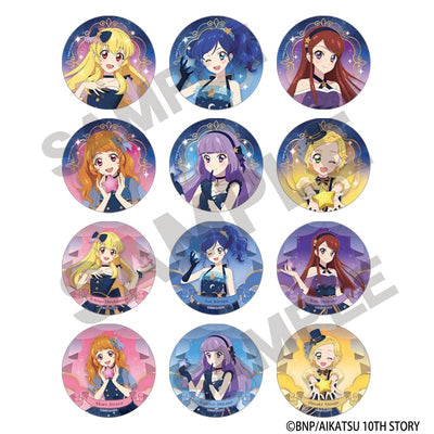 [PREORDER] Aikatsu! Starry Sky Dress ver. Can Badges