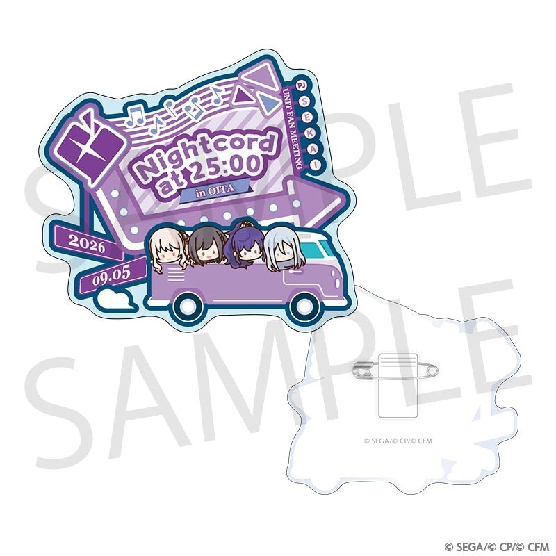 [PREORDER] Nightcord at 25:00 Project Sekai Unit Fan Meeting Acrylic Badge