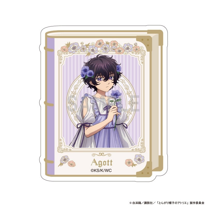 [PREORDER] Witch Hat Atelier Dress-Up & Flower Ver. Die-cut Stickers