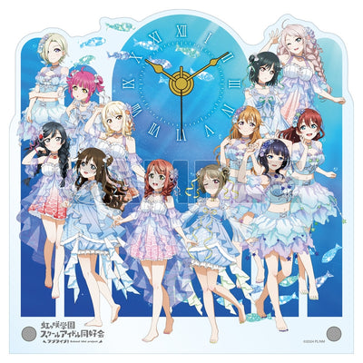 [PREORDER] Love Live Nijigasaki Jellyfish Dress ver. Acrylic Clock