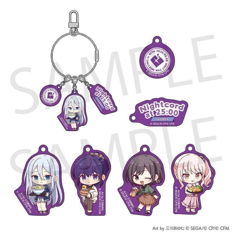 [PREORDER] Nightcord at 25:00 Project Sekai Unit Fan Meeting Charm Set