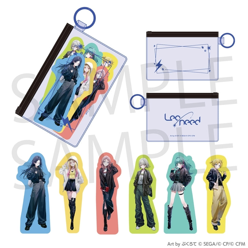 [PREORDER] Project Sekai x ZOZOTOWN Illustration Sticker Set with Pouch