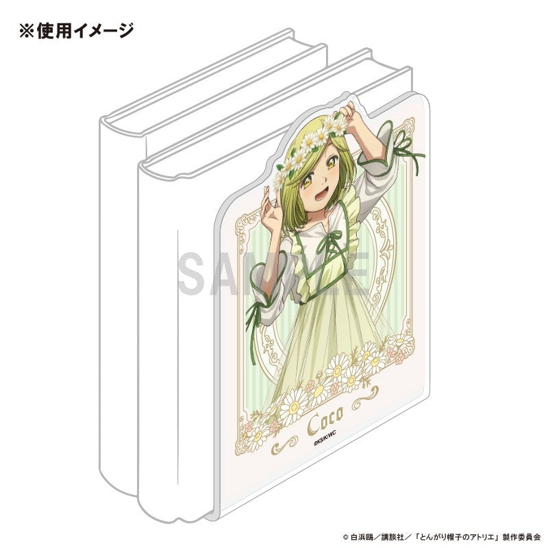 [PREORDER] Witch Hat Atelier Dress-Up & Flower Ver. Acrylic Bookends