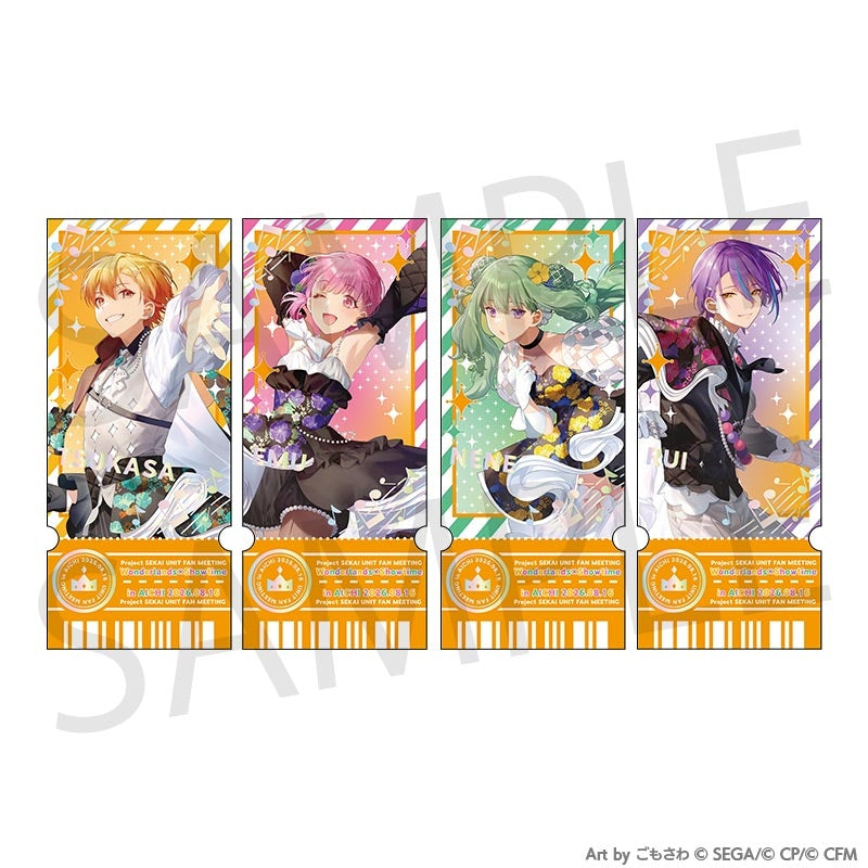 [PREORDER] Wonderlands x Showtime Project Sekai Unit Fan Meeting Ticket Style Cards