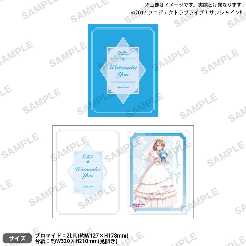 [PREORDER] Aqours Love Live Sunshine Wedding ver. Special Big Bromides