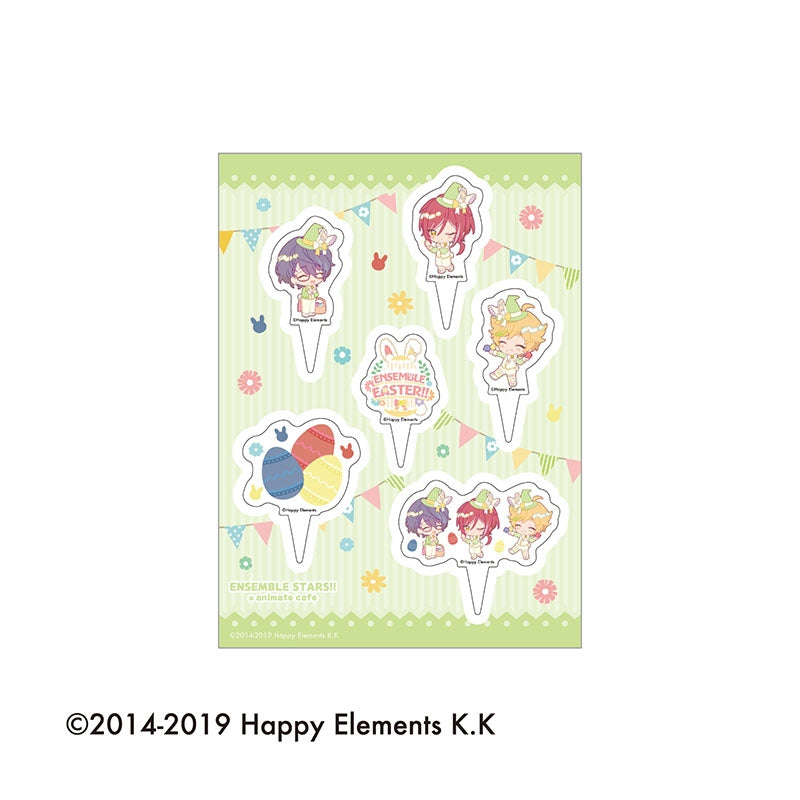 [PREORDER] Ensemble Stars Easter Animate Cafe Food Pick Sheets