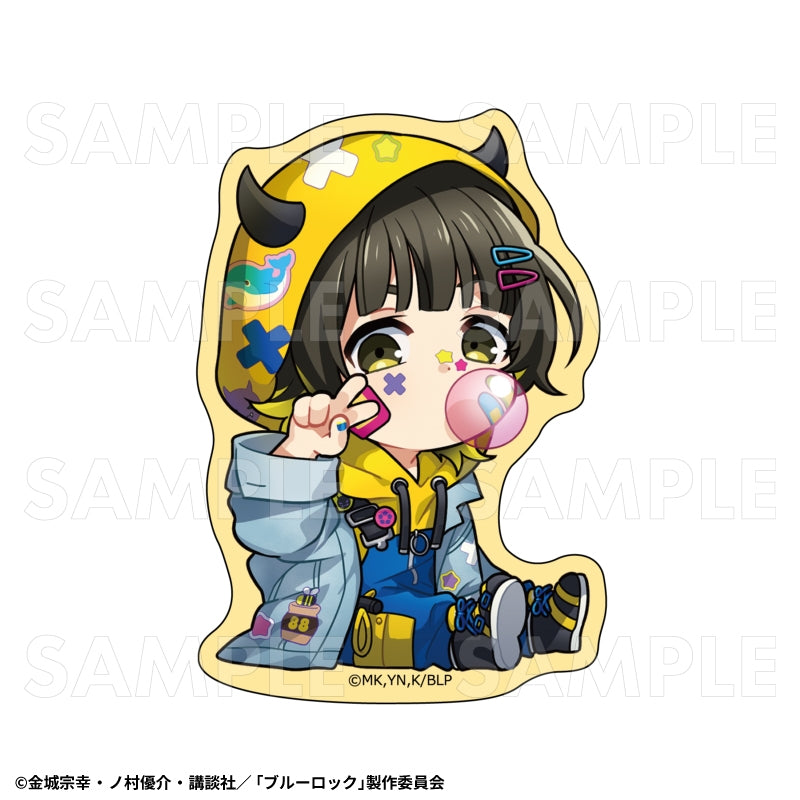 [PREORDER] Blue Lock Debi Deco Hoodie Die-Cut Stickers