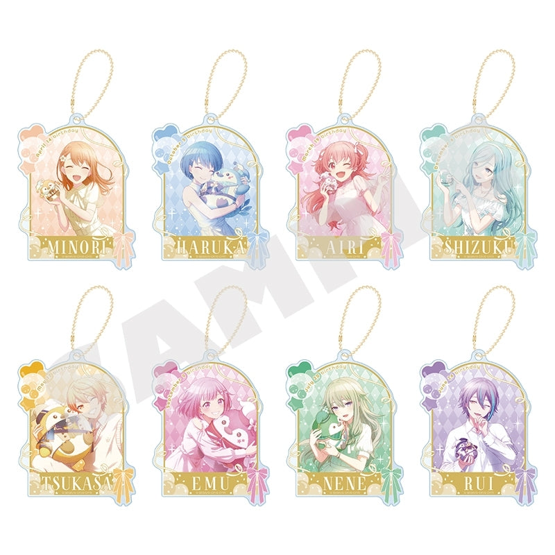 [PREORDER] Project Sekai Anniversary/Birthday Illustration 2024-2025 Acrylic Keychains Set C