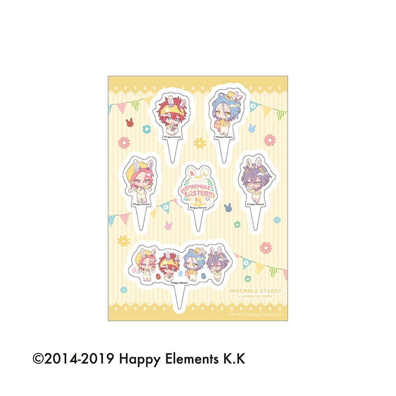 [PREORDER] Ensemble Stars Easter Animate Cafe Food Pick Sheets