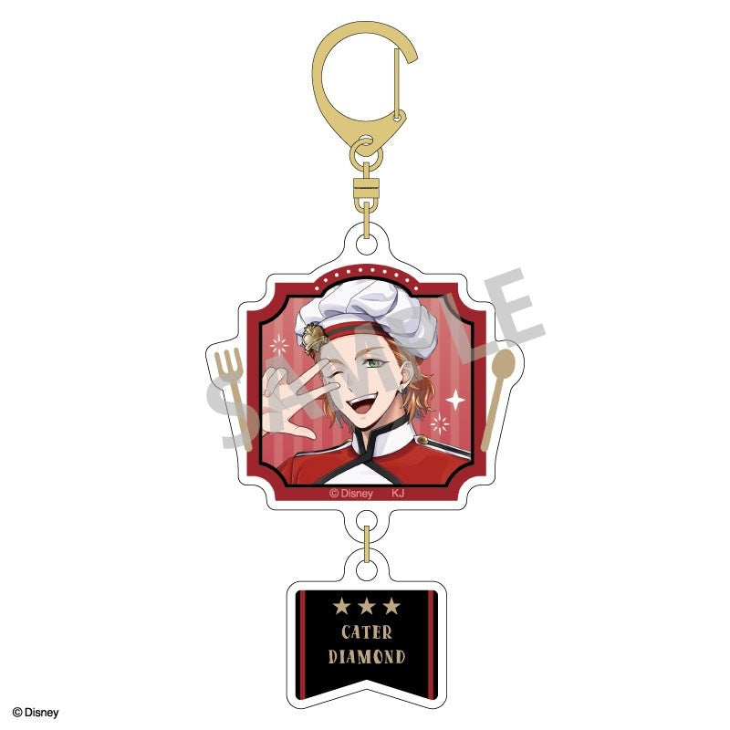 [PREORDER] Twisted Wonderland Master Chef Double Part Acrylic Keychains