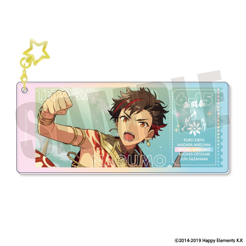 [PREORDER] Ensemble Stars Memorial Aurora Ticket Keychains