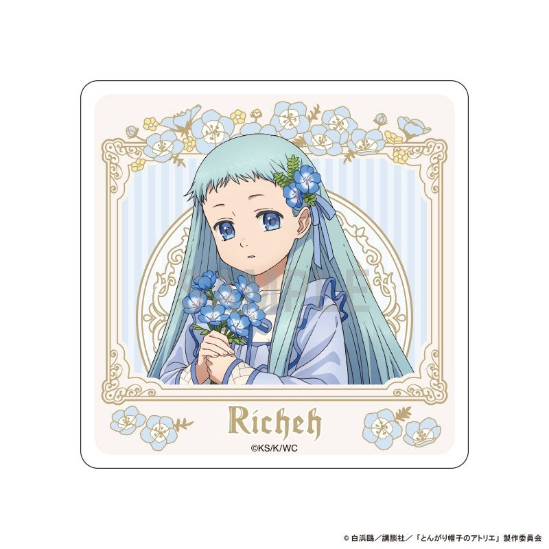[PREORDER] Witch Hat Atelier Dress-Up & Flower Ver. Acrylic Coasters