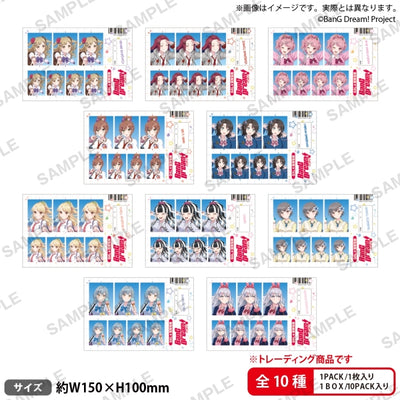 [PREORDER] BanG Dream Heisei Gals ID Photo-Style Stickers