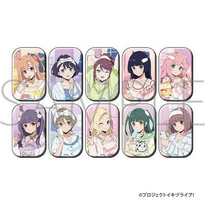 [PREORDER] Ikizu Love Live Bluebird Fluffy Chill Time Square Can Badges