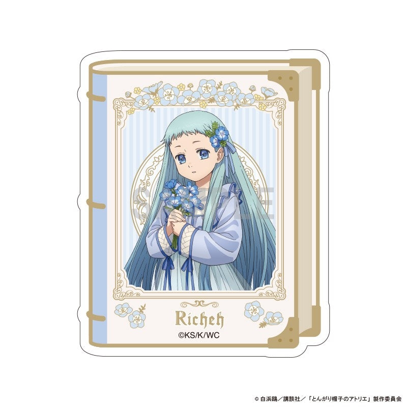 [PREORDER] Witch Hat Atelier Dress-Up & Flower Ver. Die-cut Stickers
