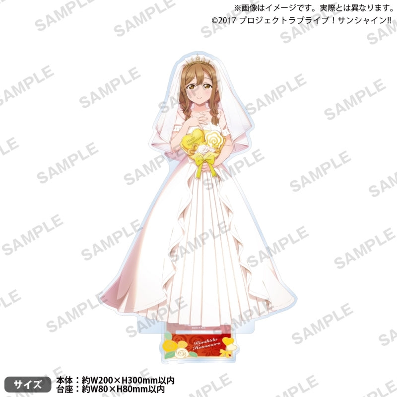 [PREORDER] Aqours Love Live Sunshine Wedding ver. BIG Acrylic Stands