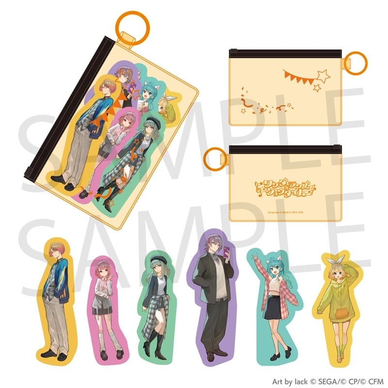 [PREORDER] Project Sekai x ZOZOTOWN Illustration Sticker Set with Pouch