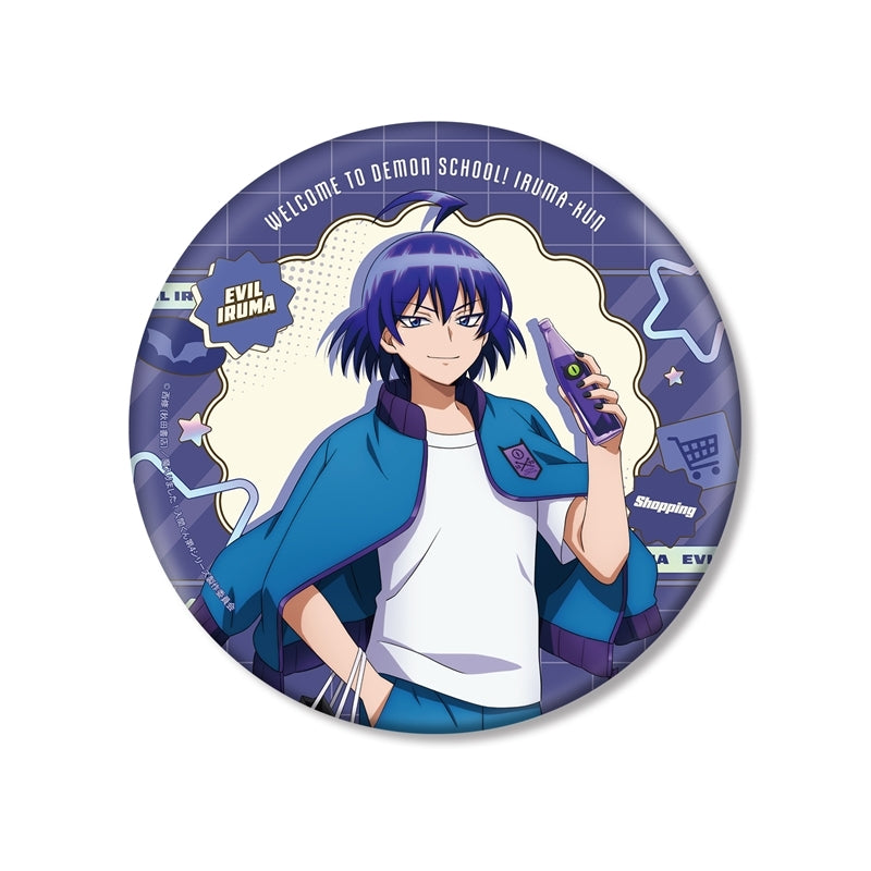 [PREORDER] Welcome to Demon School / Mairimashita Iruma-kun Shopping Ver. BIG Can Badges