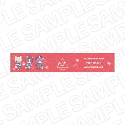 [PREORDER] Paradox Live POP UP SHOP Animal ver. Muffler Towels