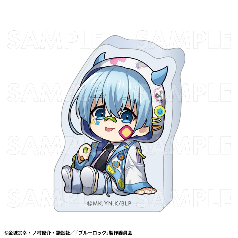 [PREORDER] Blue Lock Debi Deco Hoodie Acrylic Blocks