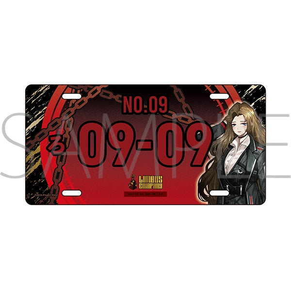 [PREORDER] Limbus Company License Plate Style Plates
