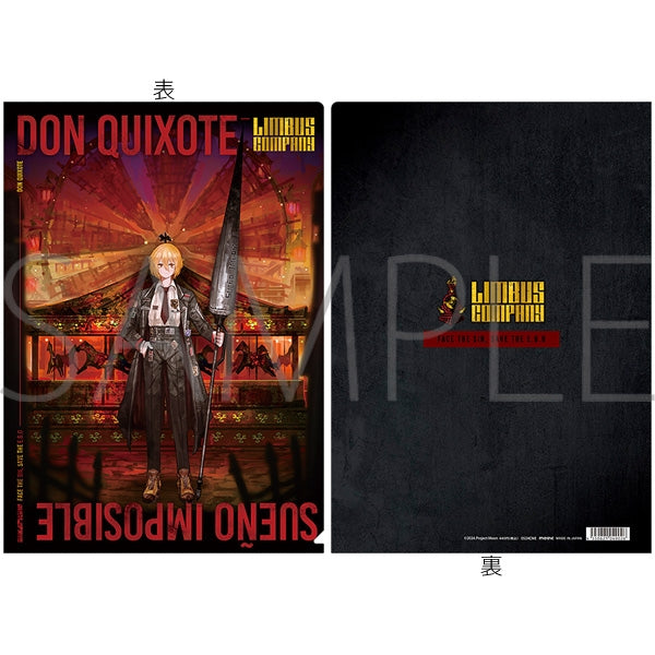 [PREORDER] Don Quixote Limbus Company Clear File