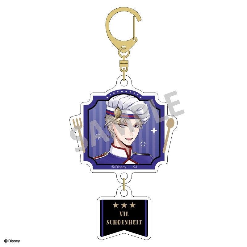 [PREORDER] Twisted Wonderland Master Chef Double Part Acrylic Keychains