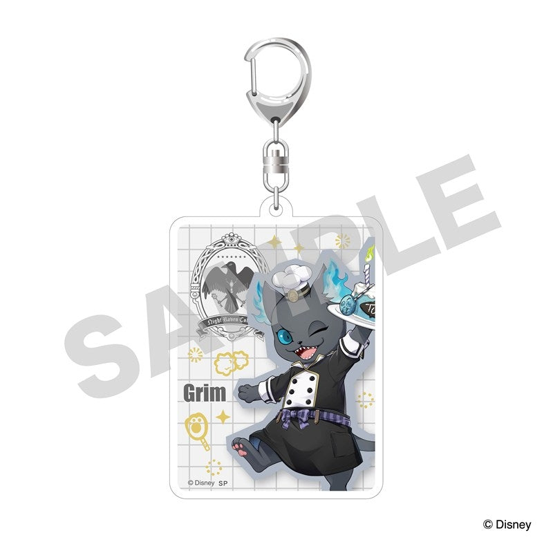 [PREORDER] Twisted Wonderland Master Chef Rectangle Acrylic Keychains