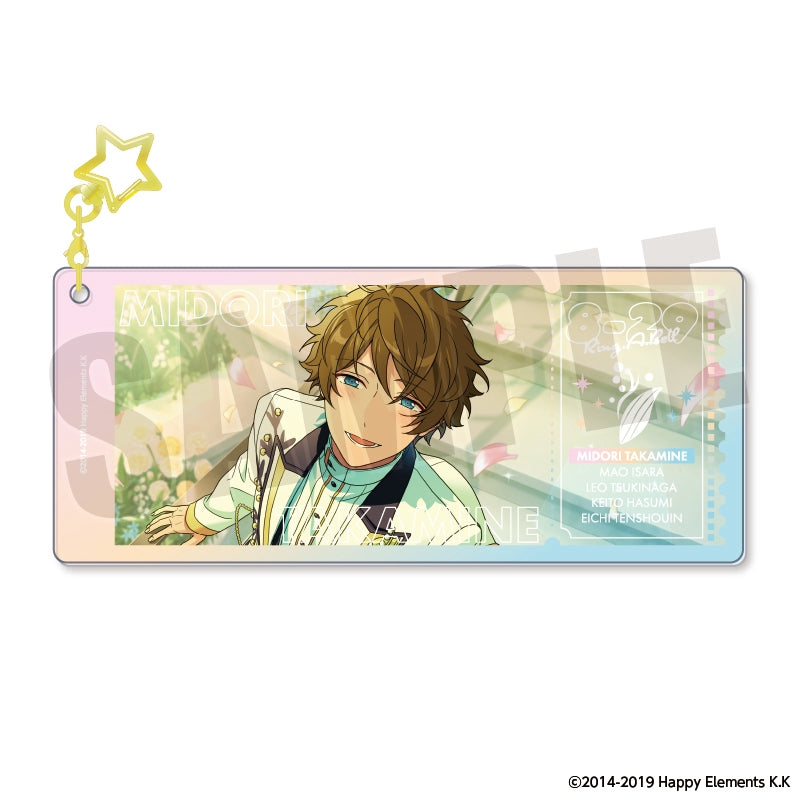 [PREORDER] Ensemble Stars Memorial Aurora Ticket Keychains