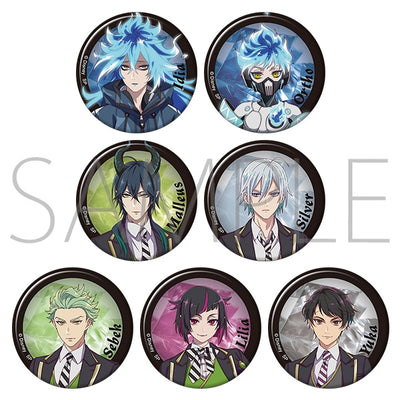 [PREORDER] Twisted Wonderland The Animation Can Badges Set C